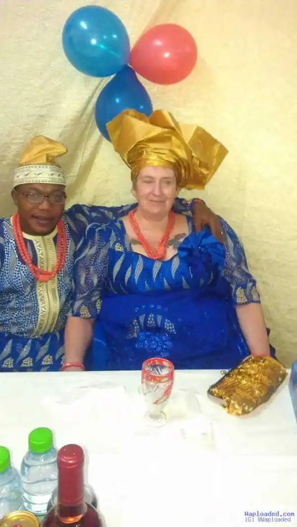 Lovely Couple! 29 Year Old Nigerian Man Weds 69 Year Old American Lover In Senegal (Photos)